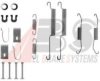 CARRAB BP 3125 Accessory Kit, brake shoes